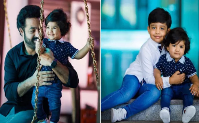 NTR Younger Son Bhargav Ram Turns One Year - Sakshi