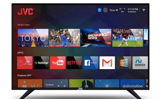  JVC Launches 6 New Smart LED TVs in India, Prices Start at Rs. 7,499 - Sakshi