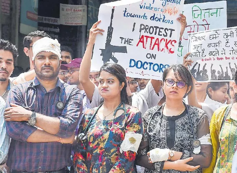 Indian Medical Association declares nationwide strike on June 17 - Sakshi