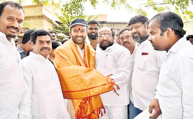 R krishnaiah Meets Kishan Reddy - Sakshi