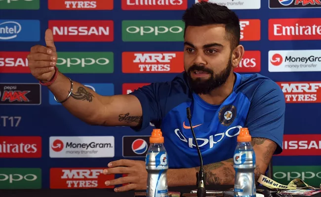 Virat Kohli Says The Ball to Dismiss Babar Was An Outstanding Delivery - Sakshi