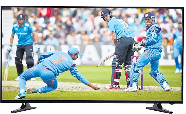 ICC World Cup Helps To Big Screen TV Sales Increase - Sakshi