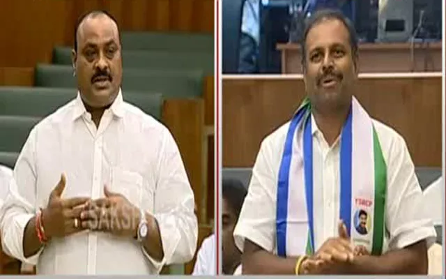 ysrcp MLA Srikanth Reddy takes on Acham Naidu  - Sakshi