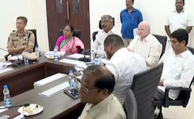 Review Meeting on New Sand Policy in AP - Sakshi