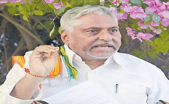 Congress Leader Jeevan Reddy Fires On KCR Over Tummidihatti Project - Sakshi