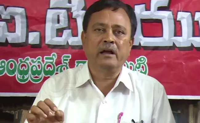 CITU Chief Secretary MA Gafur Press Meet In Vijayawada - Sakshi