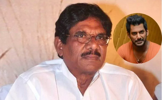 Bharathi Raja Fires On Vishal - Sakshi