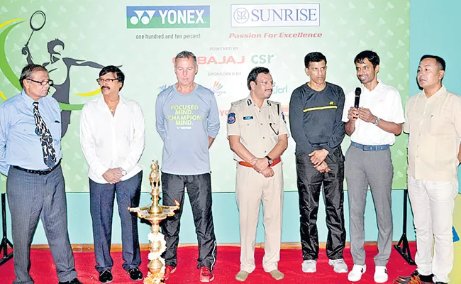 Gayatri, Sri Krishna Priya Enter to Second Round - Sakshi