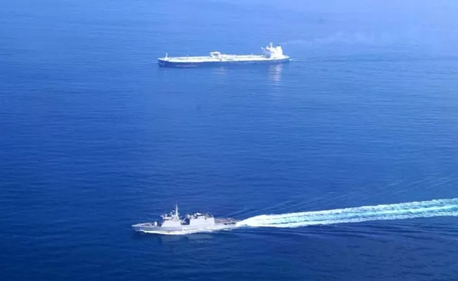 Navy Officers Indian Crude Oil Carriers In Persian Gulf Tension - Sakshi