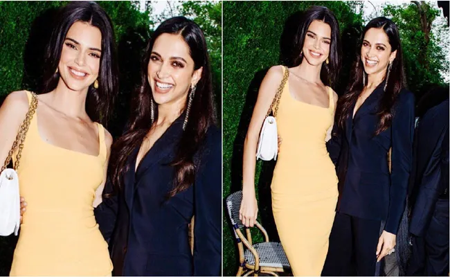 Deepika Padukone Charity Lunch With Kendall Jenner - Sakshi