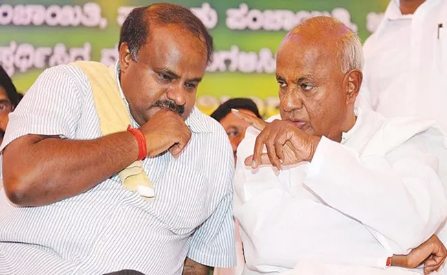 Deve Gowda U Turn On Mid Term Poll Comment - Sakshi