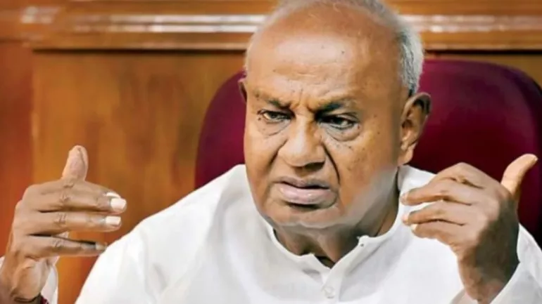 Deve Gowda Said He Did Not want son to be Karnataka CM - Sakshi