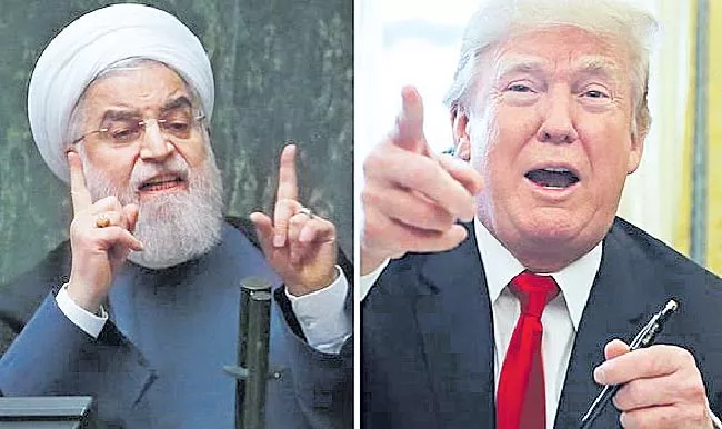 Trump reiterates no pre-condition for talks with Iran - Sakshi