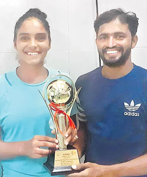 Lakshmi Sahiti Reddy Gets Tennis Title - Sakshi