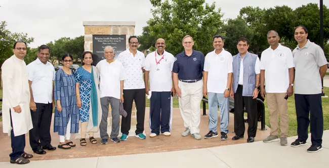 5th International Yoga Day at Gandhi Memorial - Sakshi