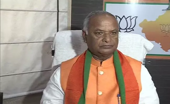 BJP Rajasthan Chief Madan Lal Saini Dies In New Delhi - Sakshi