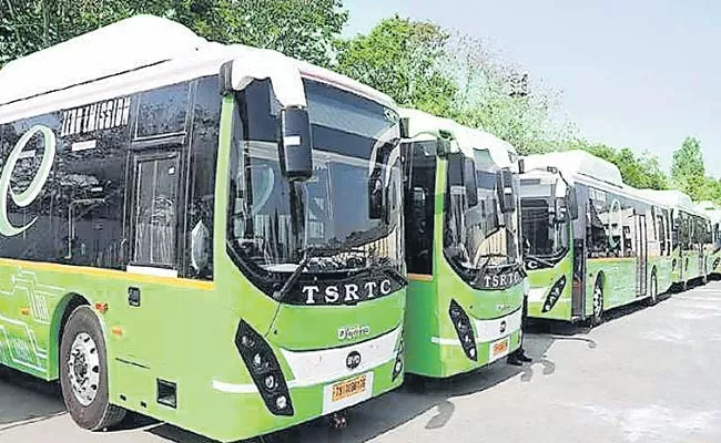 TSRTC To Ask Central Government 600 Battery Busses - Sakshi