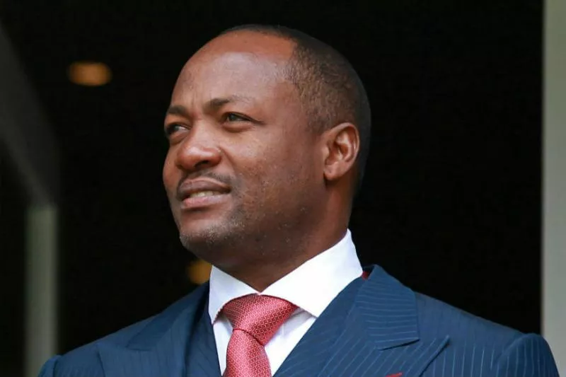 Brian Lara Hospitalised After Chest Pain in Mumbai - Sakshi