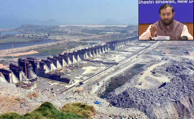 Prakash Javadekar Key Statement On Polavaram Project - Sakshi