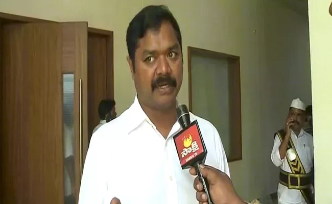 YSRCP MLA Thadishetty Raja Fires On TDP Leaders - Sakshi