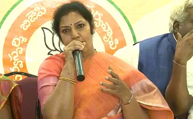 BJP Leader Purandeswari Fires On TDP - Sakshi