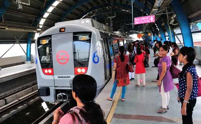 Centre rejects AAP government proposal to make Metro rides free for women - Sakshi