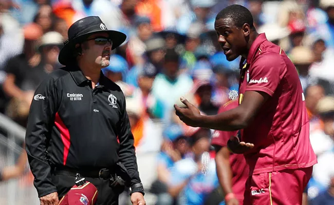 Brathwaite fined for dissenting wide call - Sakshi