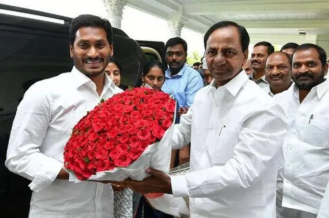 telangana cm kcr, ap cm ys jagan mohan reddy meets today - Sakshi