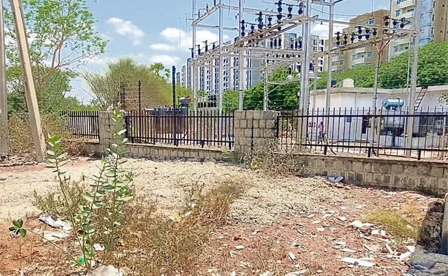 Lingamaneni Real Estates Occupy Donka Road - Sakshi