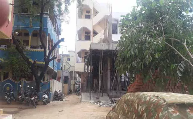 Illegal Constructions Take Place In Nizamabad District - Sakshi