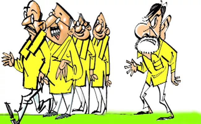 Chittoor Tdp Leaders Not Attend Babu Conducting Meetings - Sakshi