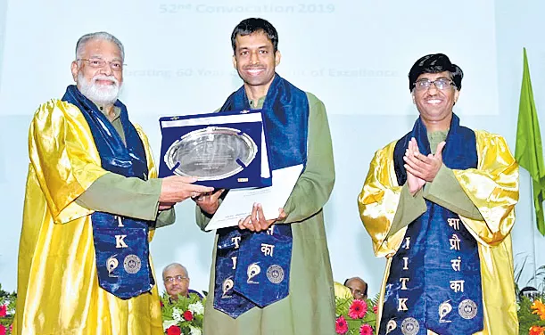 IIT Kanpur Honours Pullela Gopichand with Honorary Doctorate - Sakshi