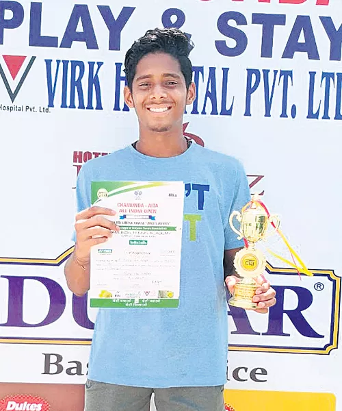 Rajeswar Reddy Settles as Runner Up - Sakshi