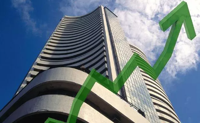 Sensex Nifty Gains Auto Stocks Slip - Sakshi