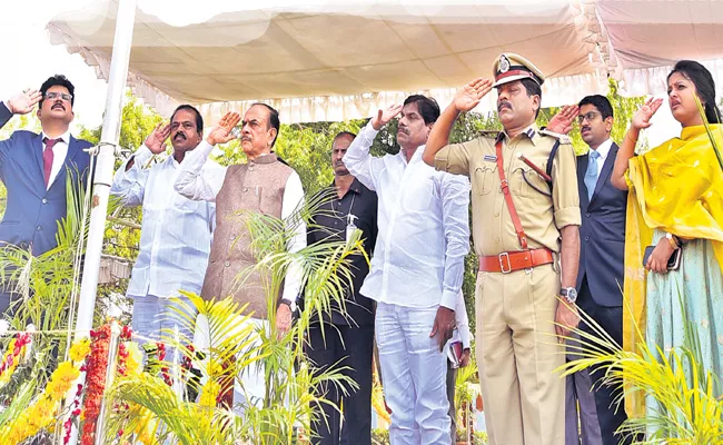 Telangana Formation Day Celebrations In Sangareddy - Sakshi