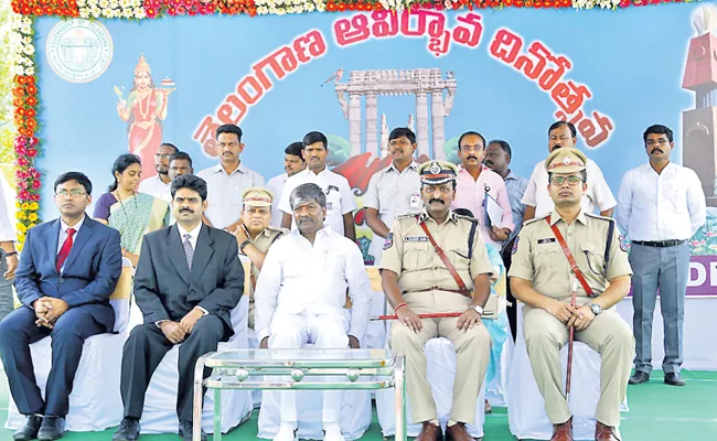 Telangana Formation Day Celebrations In Rangareddy - Sakshi