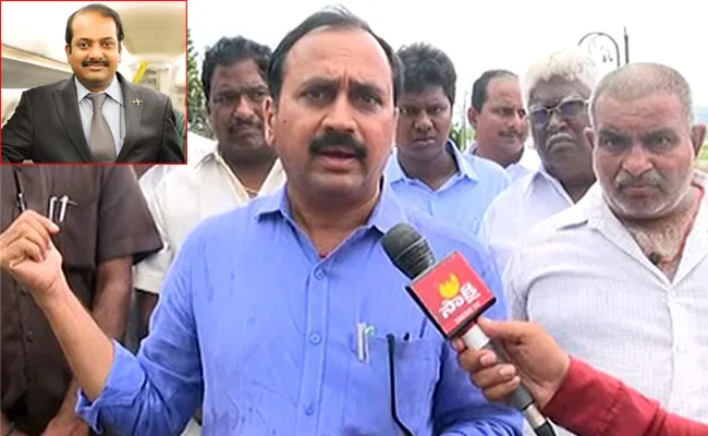 YSRCP MLA RK Slams Lingamaneni Ramesh - Sakshi