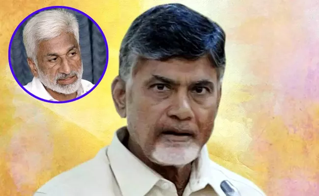 YSRCP MP Vijayasai Reddy Slams Chandrababu Naidu - Sakshi