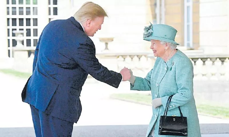 Donald Trump's state visit to the UK - Sakshi