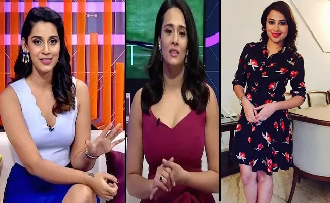 World Cup 2019 Five female Anchors Who Stand Out In The Matches - Sakshi