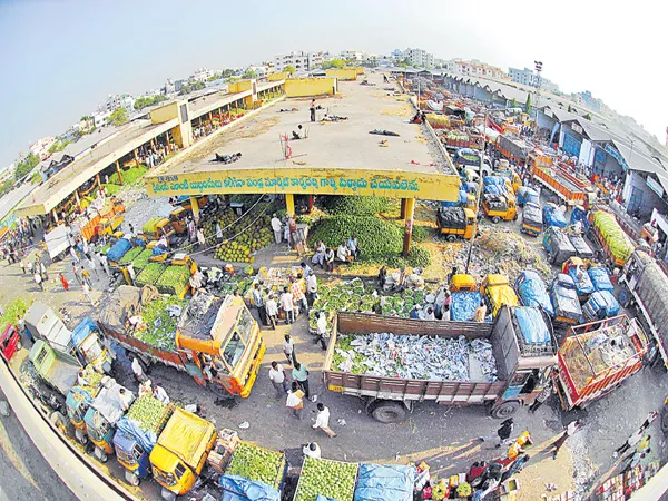 Another bus stand in the Hyderabad city - Sakshi