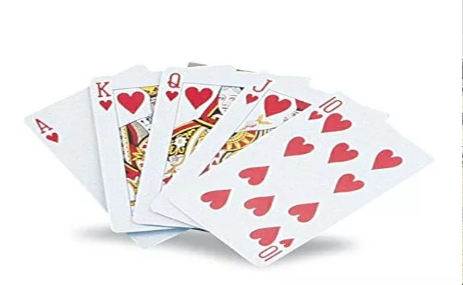 Invisible Playing Cards In Medak - Sakshi