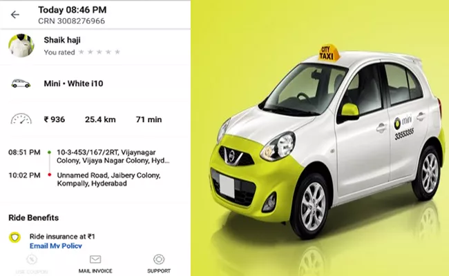 Ola Cabs And Autos Cheating on Service Charges - Sakshi