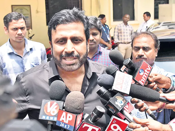 Ravi Prakash does not cooperate with the investigation - Sakshi