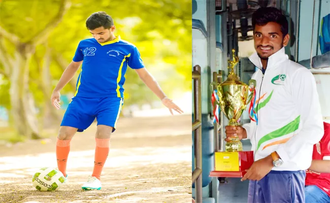 Katta Gandhi in Asian Football Championship - Sakshi