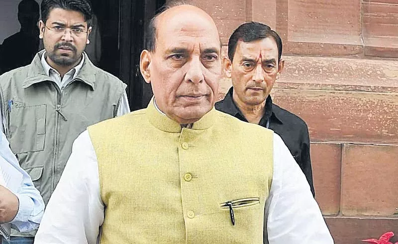 Rajnath Singh's return to key Cabinet committees shows Modi govt - Sakshi