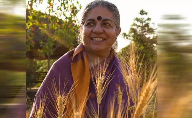 Environmentalist Vandana Shiva Comments At AP Farmers Conference - Sakshi