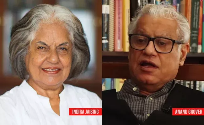 CBI Raids Lawyers Indira Jaising, Anand Grover In Foreign Funding Case - Sakshi