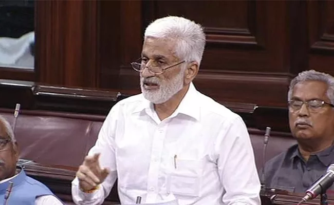 YSRCP MPs Participate Debate Over Budget In Rajya Sabha - Sakshi