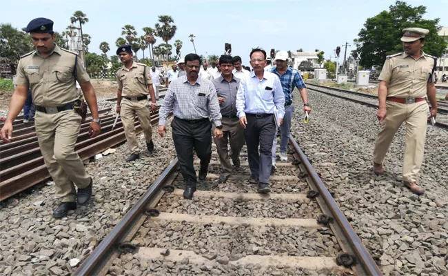 South Central Railway DRM P Srinivas Says,Trail Run Is Set To In Track By August Fifteen - Sakshi